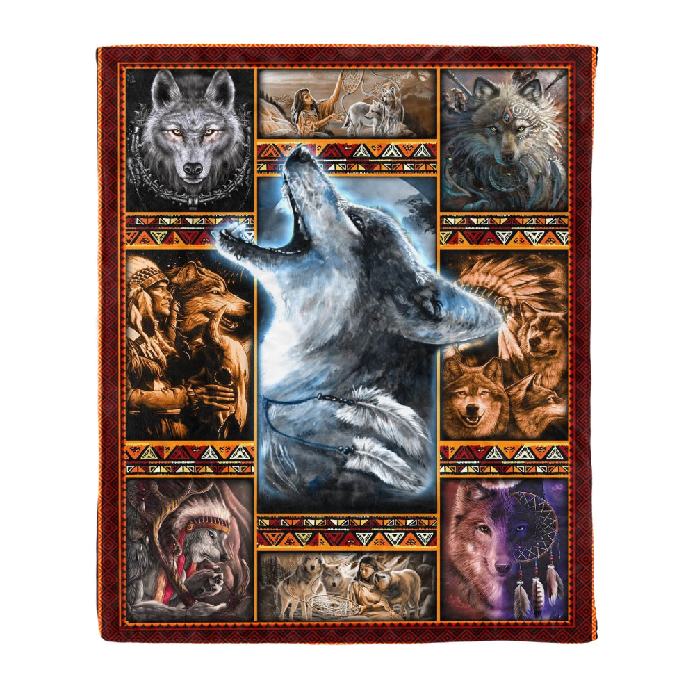 Animal Native Wolf Fleece Blanket Home Decor Bedding Couch Sofa Soft And Comfy Cozy 1623815024599.jpg