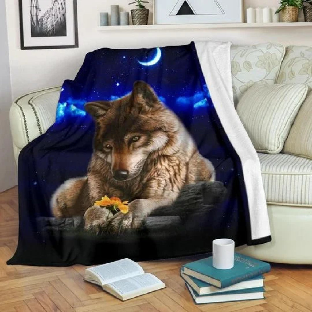 Animal Wolf Love Fleece Blanket Home Decor Bedding Couch Sofa Soft And Comfy Cozy 1623899731685.jpg