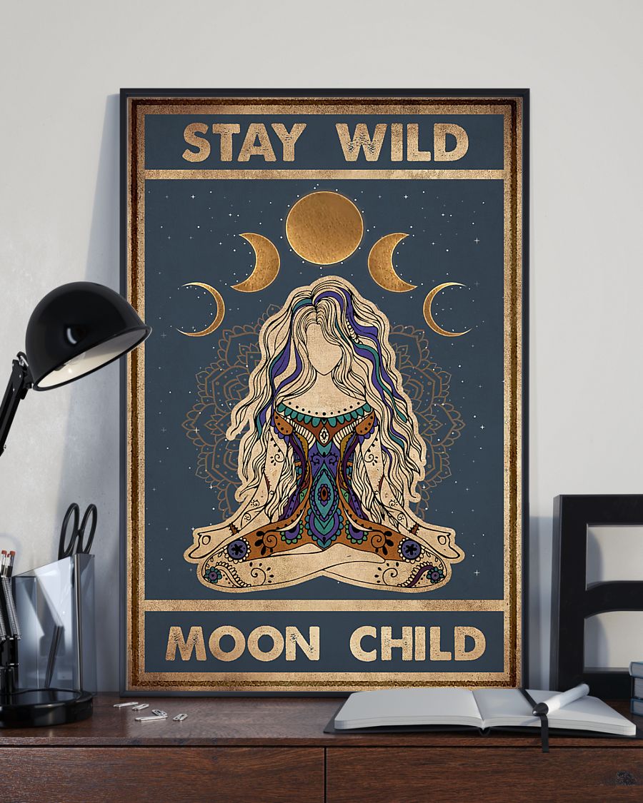 Stay Wild Moon Child Yoga Mandala Namaste Portrait Canvas Gift For Yoga Lovers Home Decor Wall Art Visual Art 1623918991200.jpg
