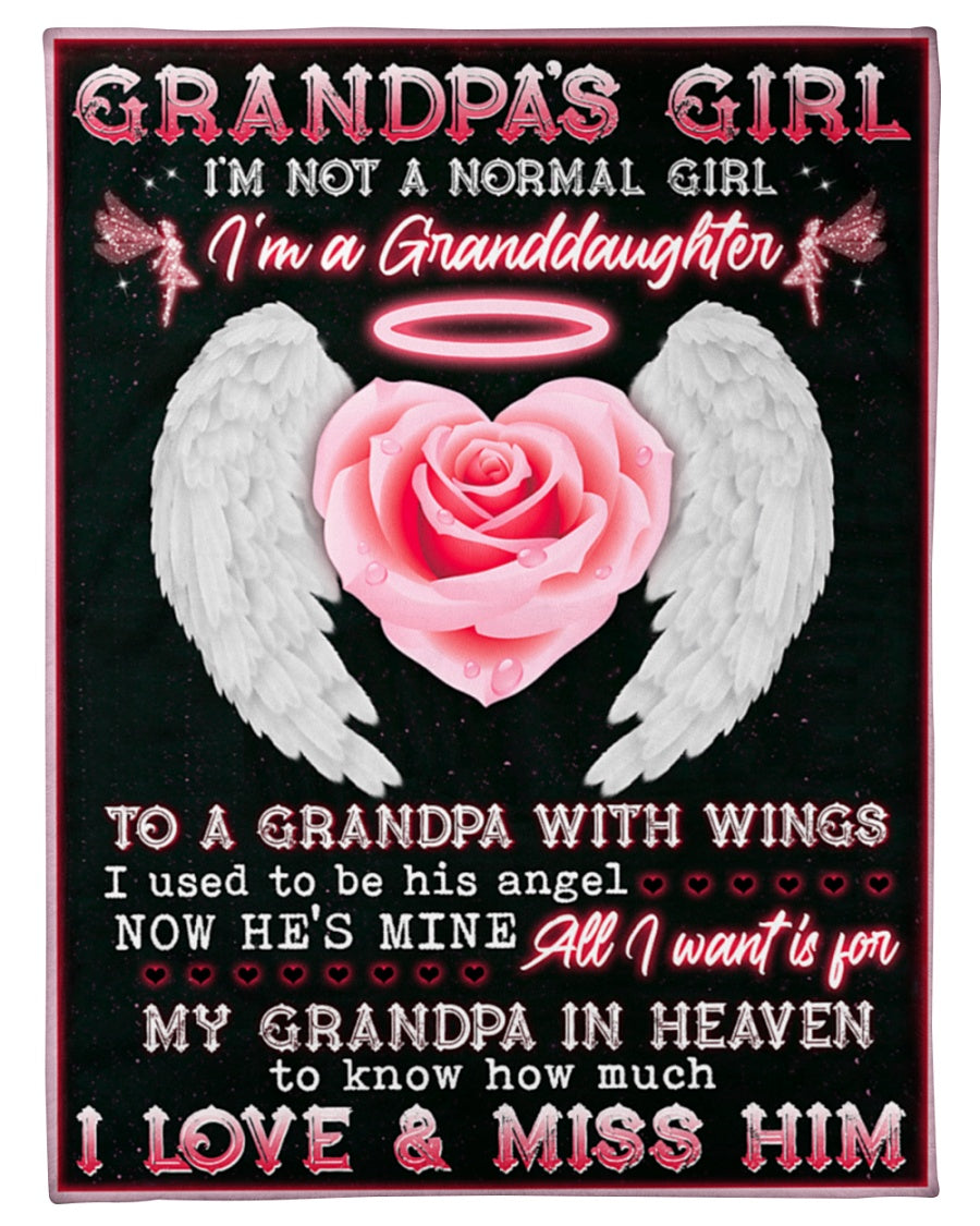 Angel Grandpa I Used To Be His Ange Memorial Blanket Gift For Family Home Decor Bedding Couch Sofa Soft And Comfy Cozy 1623920730112.jpg