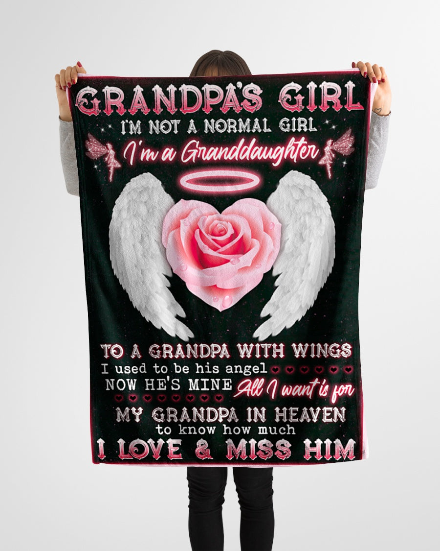 Angel Grandpa I Used To Be His Ange Memorial Blanket Gift For Family Home Decor Bedding Couch Sofa Soft And Comfy Cozy 1623920730117.jpg