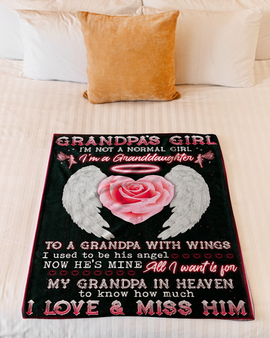 Angel Grandpa I Used To Be His Ange Memorial Blanket Gift For Family Home Decor Bedding Couch Sofa Soft And Comfy Cozy 1623920730133.jpg