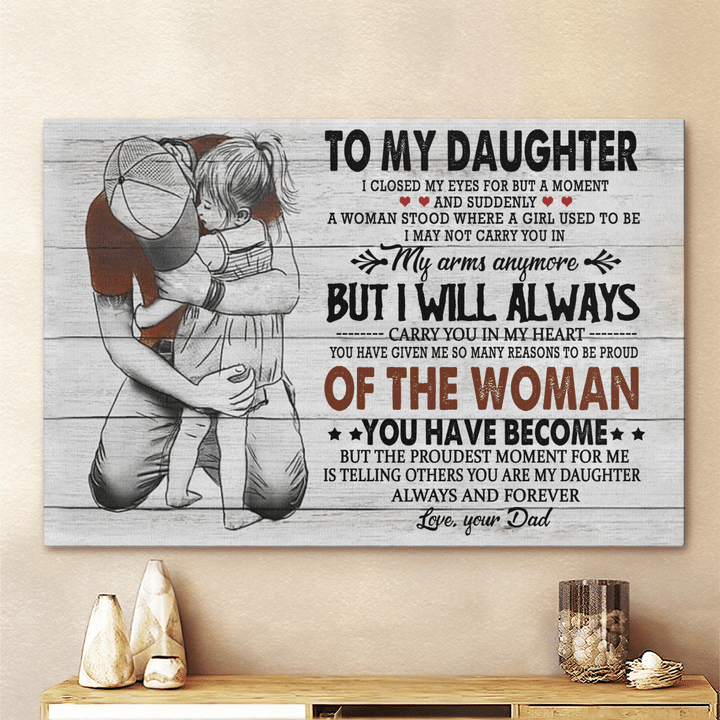 To My Daughter I Closed My Eyes Landscape Canvas Gift For Lamb Lovers Birthday Gift Decor Home Decor Wall Art Visual Art 1625126980853.png