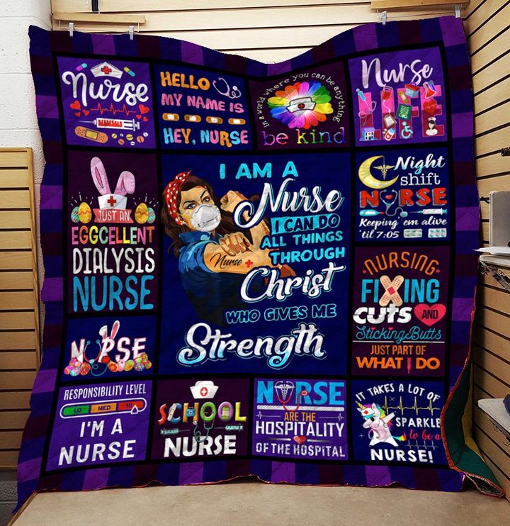 I'm A Nurse Quilt Blanket Gift For Nurse Birthday Gift Home Decor Bedding Couch Sofa Soft And Comfy Cozy 1625468467866.jpg