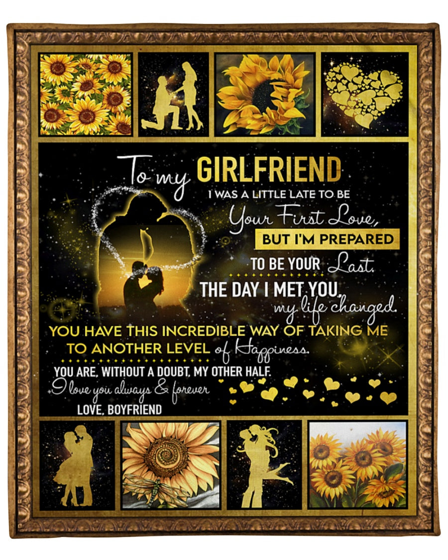 Best Valentine Gift For Girlfriend, Sunflower To My Girlfriend I Love You 1626145085820.jpg