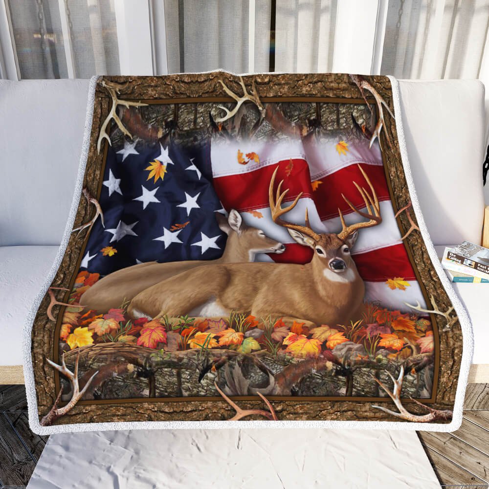Deer Hunting American Flag Blanket Gift For Hunting Lovers Birthday Gift Home Decor Bedding Couch Sofa Soft And Comfy Cozy 1626834186280.jpg