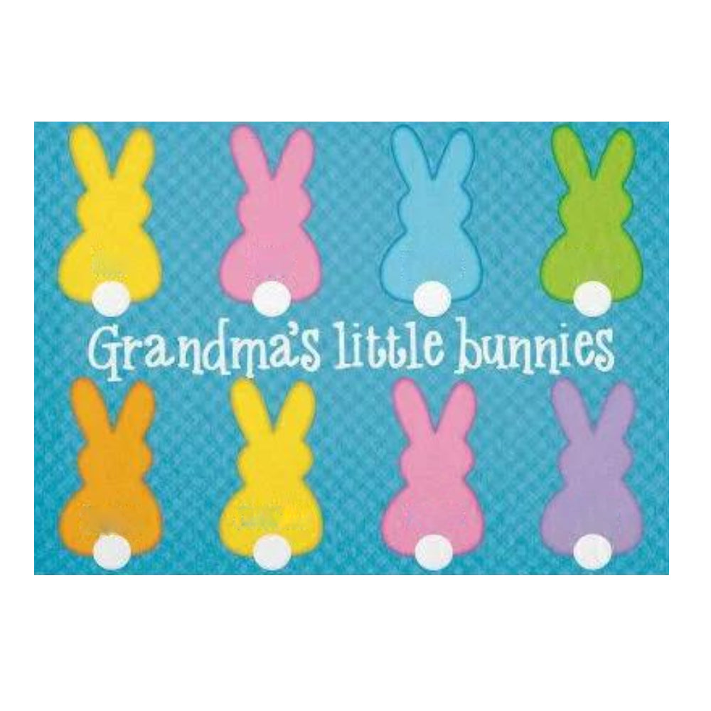 Grandma's Little Bunnies Doormat Welcome Mat House Warming Gift Home Decor Gift for Rabbit Lovers Funny Doormat Gift Idea 1626854588467.jpg