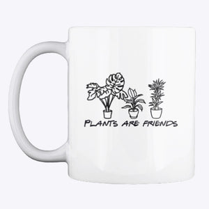 PLANTS ARE FRIENDS Mug Gift For Friend, Mug Best Friend Gift Double Side Printed Ceramic Coffee Mug Tea Cups Latte 1626922554260.jpg