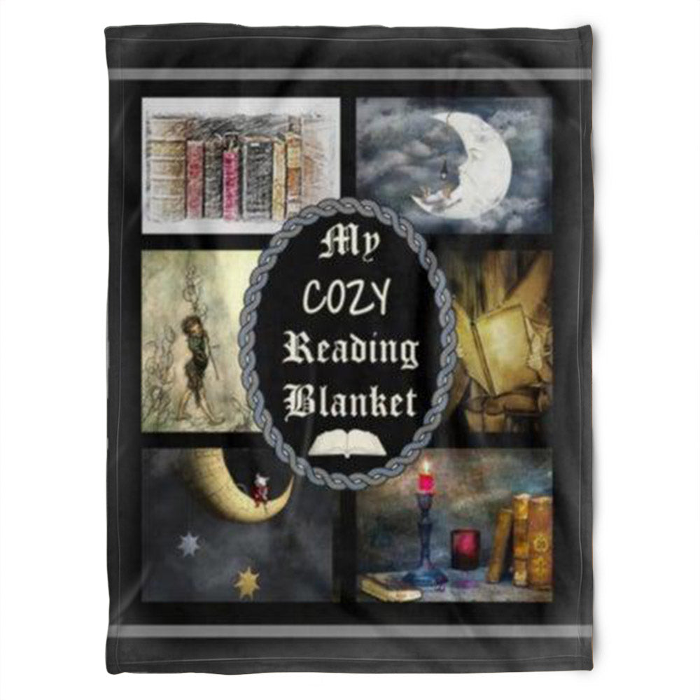 Reading Fleece Blanket My Cozy Reading Blanket, Gift For Read Lover, Gift For Home Decor Bedding Couch Sofa Soft Comfy And Cozy 1626940709499.jpg