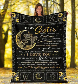 Gift For Sister Blanket, To My Sister I Will Be Right By Your Side 1627015062577.jpg