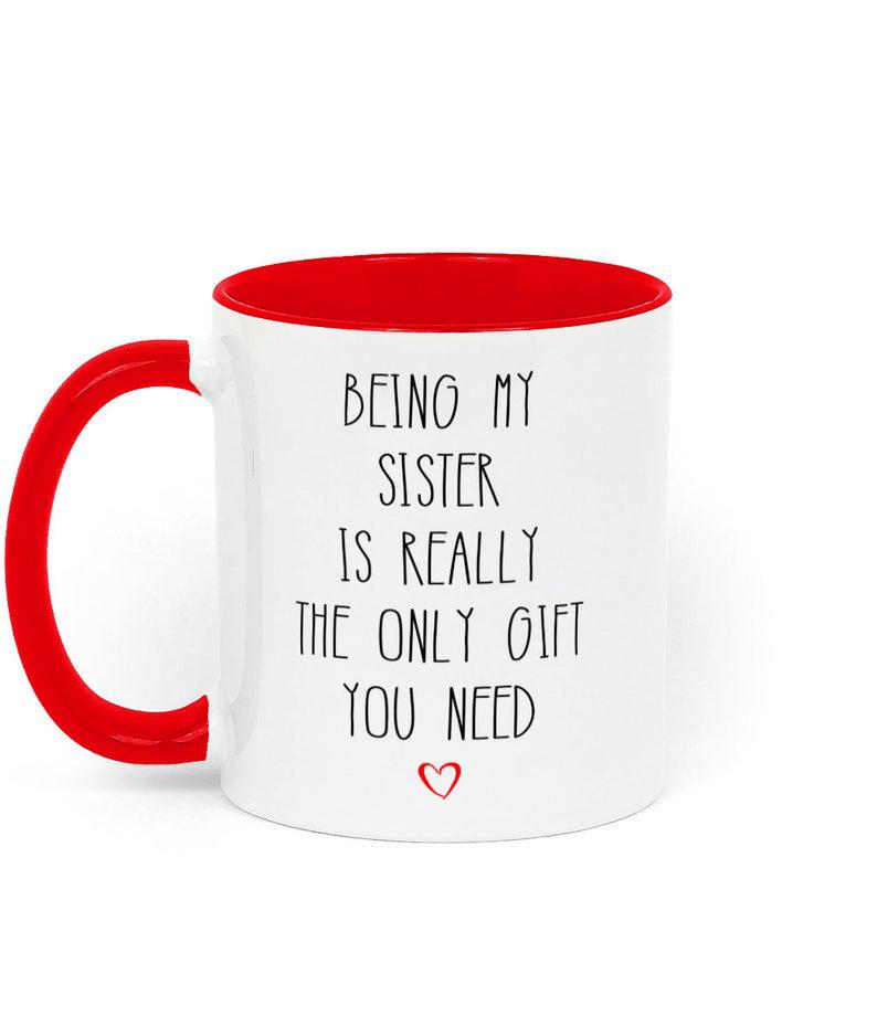 Being my sister is the only gift you need - Mug for sister  1627026236233.jpg
