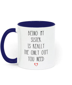 Being my sister is the only gift you need - Mug for sister  1627026238284.jpg