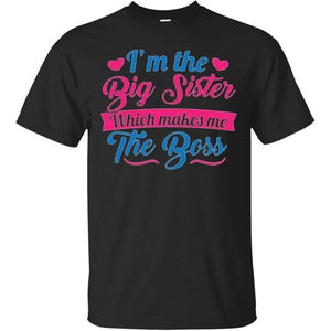 I Am The Big Sister T-shirt for Girls or Adults Novelty Gift 1627094525326.jpg