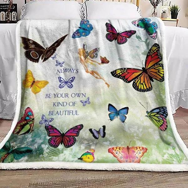 Butterfly Blanket, Always Be Your Own Kind Of Beautiful 1627273327582.jpg