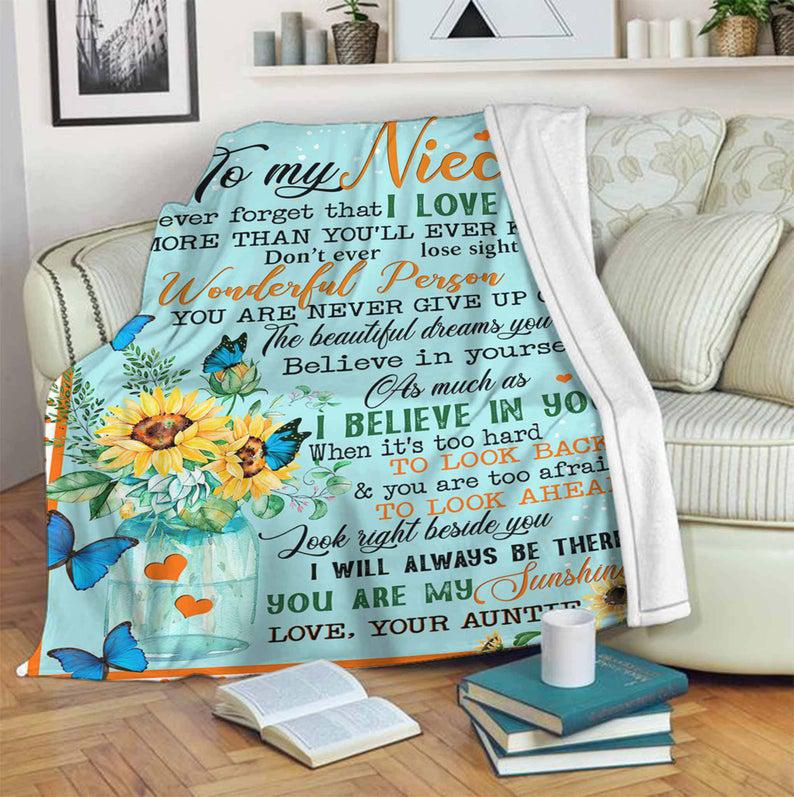To Niece Never Forget That I Love You More Than You'll Ever Know Blanket,   Gift For Niece 1627869597988.jpg