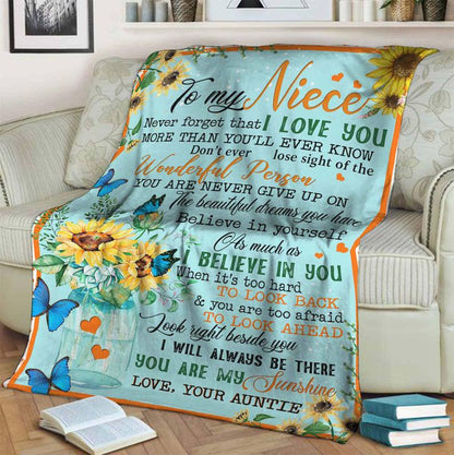To Niece Never Forget That I Love You More Than You'll Ever Know Blanket,   Gift For Niece 1627869599034.jpg