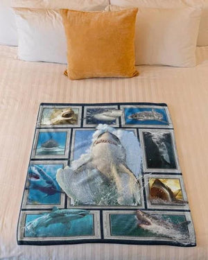 Gift For Shark Lover, Shark Blanket, Shark Fleece, Shark Throw Blanket, Shark Kid Blanket, Shark Lover, Shark Gifts 1627955650059.jpg