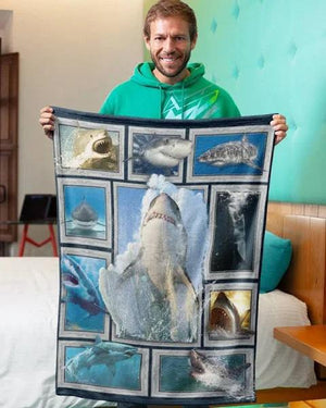 Gift For Shark Lover, Shark Blanket, Shark Fleece, Shark Throw Blanket, Shark Kid Blanket, Shark Lover, Shark Gifts 1627955650623.jpg
