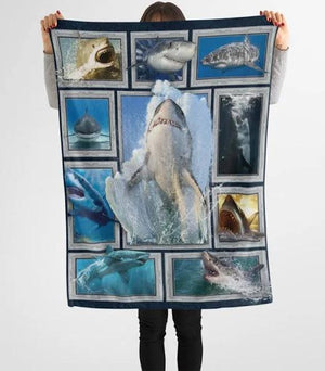 Gift For Shark Lover, Shark Blanket, Shark Fleece, Shark Throw Blanket, Shark Kid Blanket, Shark Lover, Shark Gifts 1627955651000.jpg