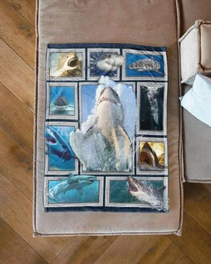 Gift For Shark Lover, Shark Blanket, Shark Fleece, Shark Throw Blanket, Shark Kid Blanket, Shark Lover, Shark Gifts 1627955651276.jpg