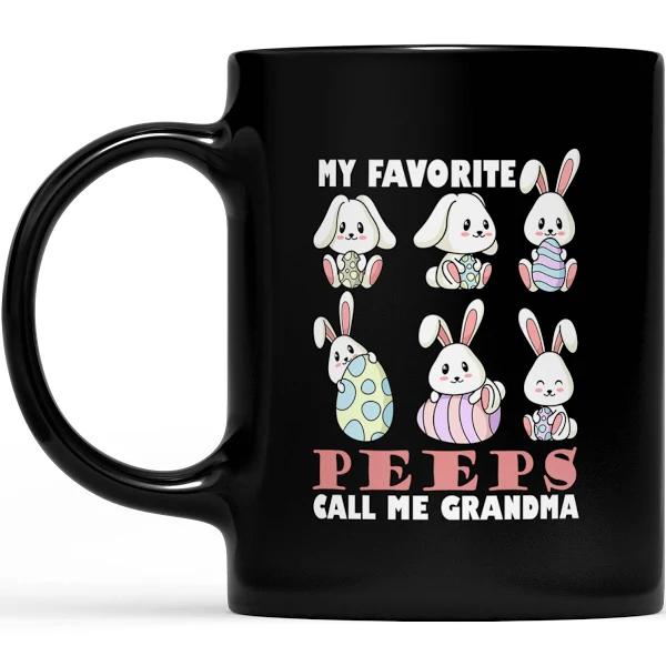 My Favorite Peepes Call Me Grandma - Black Mug Double Side Printed Ceramic Coffee Mug Tea Cups Latte 1628049285586.jpg