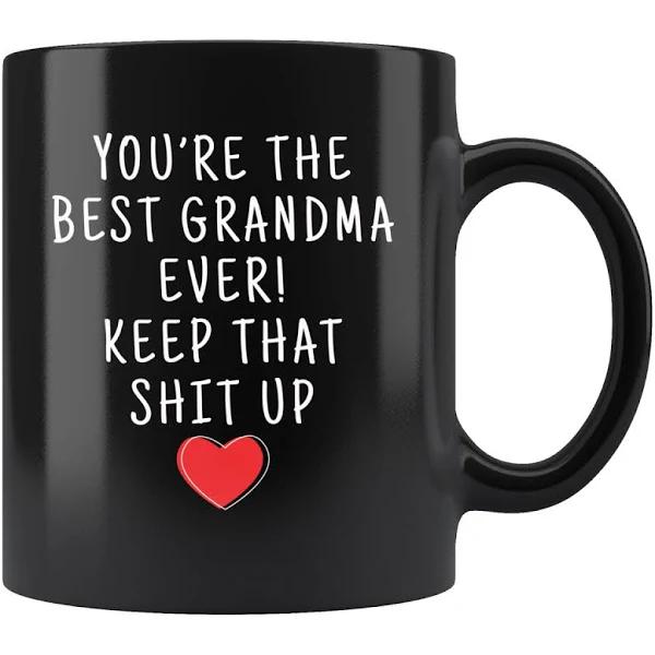 Grandma Gifts Best Grandma Ever Mug Grandma Coffee Mug Grandma Coffee Cup Grandma Gift Coffee Mug - Black Mug Double Side Printed Ceramic Coffee Mug Tea Cups Latte 1628050043085.jpg