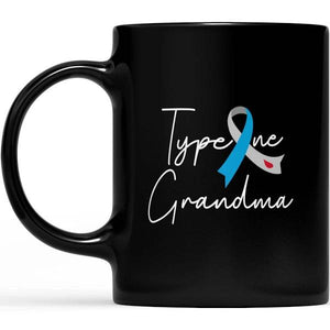 Type My Grandma Cute Bow - Black Mug Double Side Printed Ceramic Coffee Mug Tea Cups Latte 1628050842263.jpg