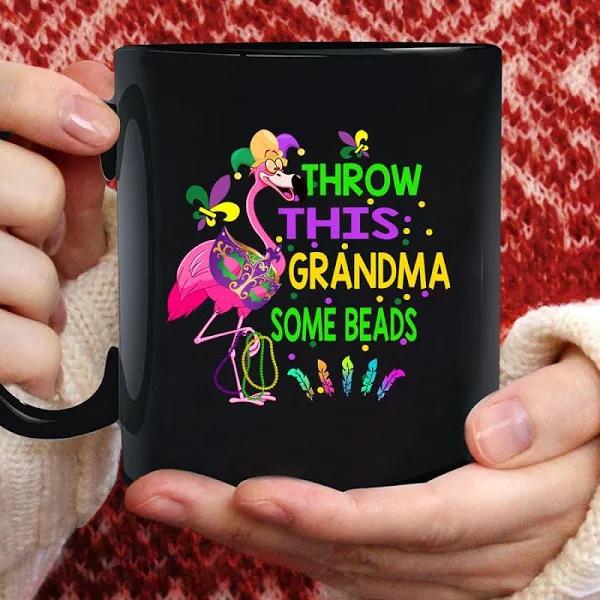 Throw This Grandma Some Beads Custom Mug Black Mug Double Side Printed Ceramic Coffee Mug Tea Cups Latte 1628051243632.jpg