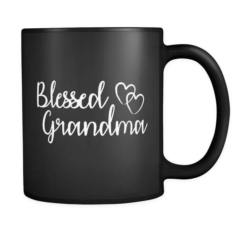 Blessed Grandma Mug Black Mug Double Side Printed Ceramic Coffee Mug Tea Cups Latte  1628052236636.jpg