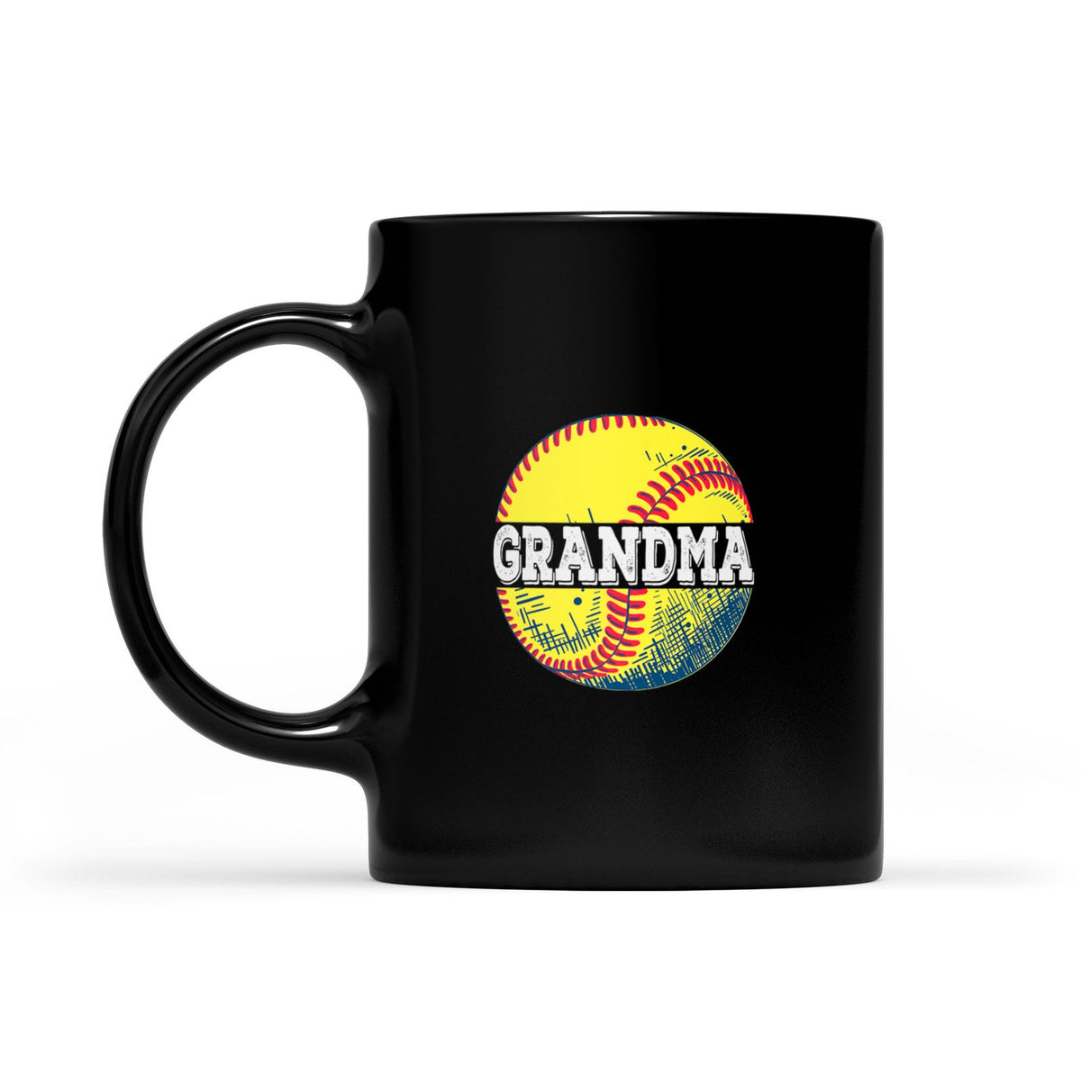 Grandma Tennis Ball - Black Mug Double Side Printed Ceramic Coffee Mug Tea Cups Latte 1628134138829.jpg