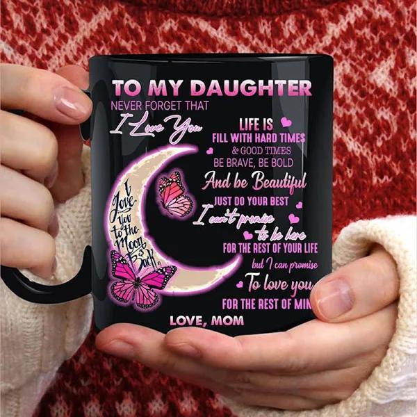 Mom To Daughter I Love You To The Moon Black Mug Double Side Printed Ceramic Coffee Mug Tea Cups Latte 1628149573105.jpg