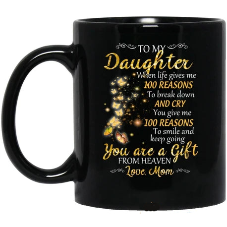 Mom To My Daughter Gold Butterfly Black Mug Double Side Printed Ceramic Coffee Mug Tea Cups Latte 1628151263442.jpg