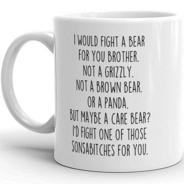 Brother gifts, funny brother gift, brother mug, brother coffee mug, brother birthday gift, best brother mug 1628307042513.jpg