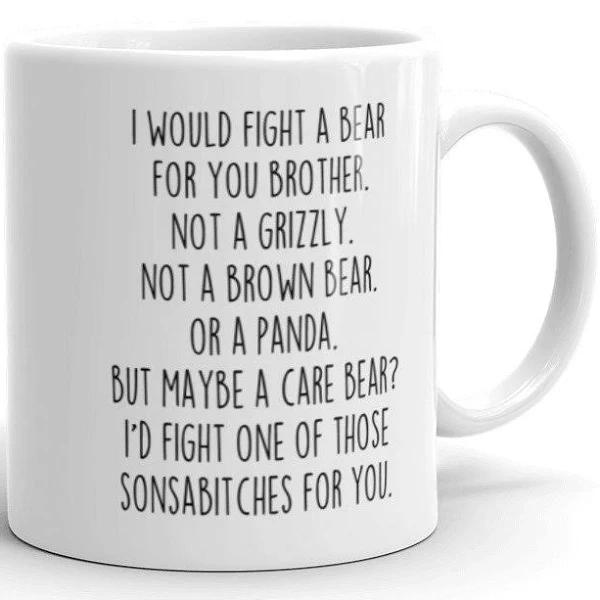 Brother gifts, funny brother gift, brother mug, brother coffee mug, brother birthday gift, best brother mug 1628307042864.jpg