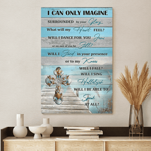 I Can Only Imagine - Seashells Cross Portrait Canvas Gift For Friend Family Seashells Lover Home Decor Wall Art Visual Art 1628669058199.png