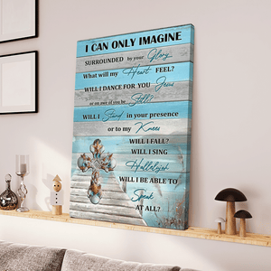 I Can Only Imagine - Seashells Cross Portrait Canvas Gift For Friend Family Seashells Lover Home Decor Wall Art Visual Art 1628669058201.png