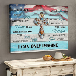 I Can Only Imagine - Seashells Cross Landscape Canvas Gift For Friend Family Seashells Lover Home Decor Wall Art Visual Art 1628669157084.jpg