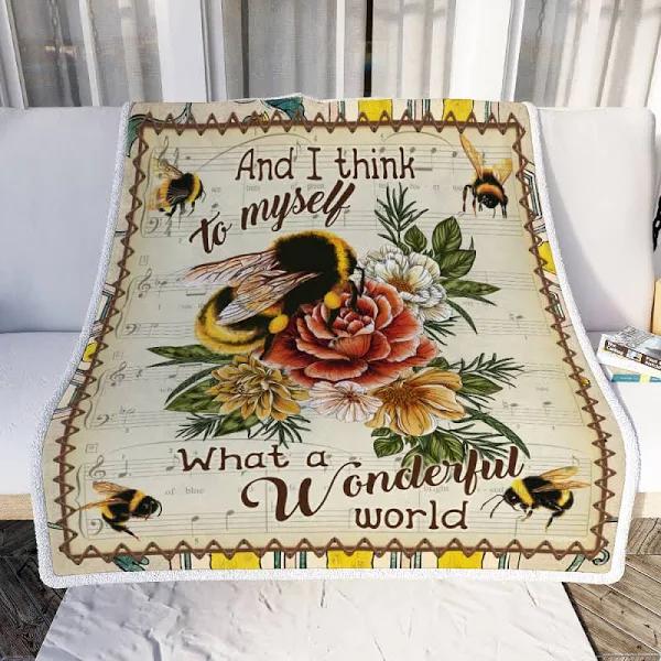 What A Wonderful World Bee Sofa Throw Blanket - Adult 1628744245239.jpg