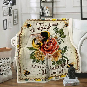 What A Wonderful World Bee Sofa Throw Blanket - Adult 1628744245572.jpg