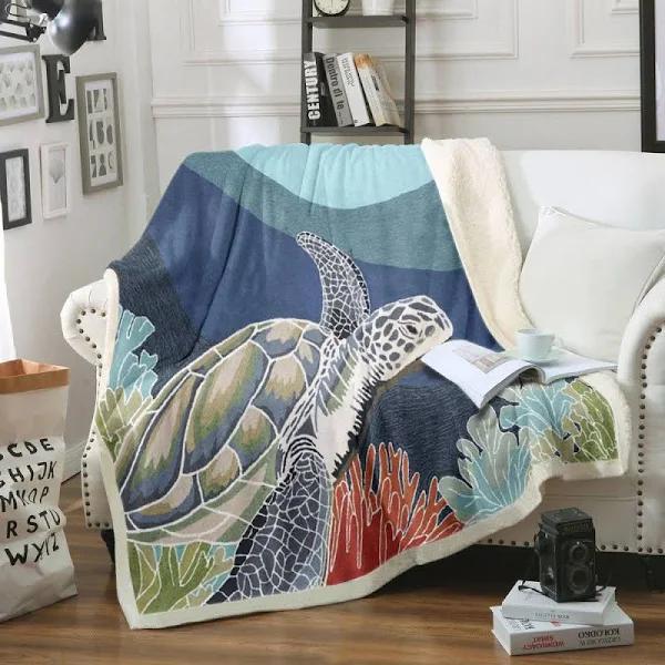 Turtle Hm2210233tt Sherpa Fleece Blanket 1628825353259.jpg
