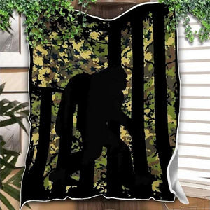 Bigfoot I Believe Sasquatch Patriot American Flag Printed Fleece Blanket 1628826922466.jpg