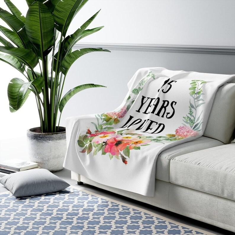 To My Grandma, 95 Years Loved Blanket, Personalized Throw Blanket, 95th Birthday Gift For Grandma Family Home Decor Bedding Couch Sofa Soft And Comfy Cozy 9 1629099386227.jpg
