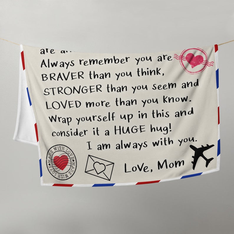 To My Daughter Letter - Whenever You Feel Overwhelmed Remember Whose Daughter Blanket Birthday Gift Home Decor Bedding Couch Sofa Soft And Comfy Cozy 1629105567547.jpg