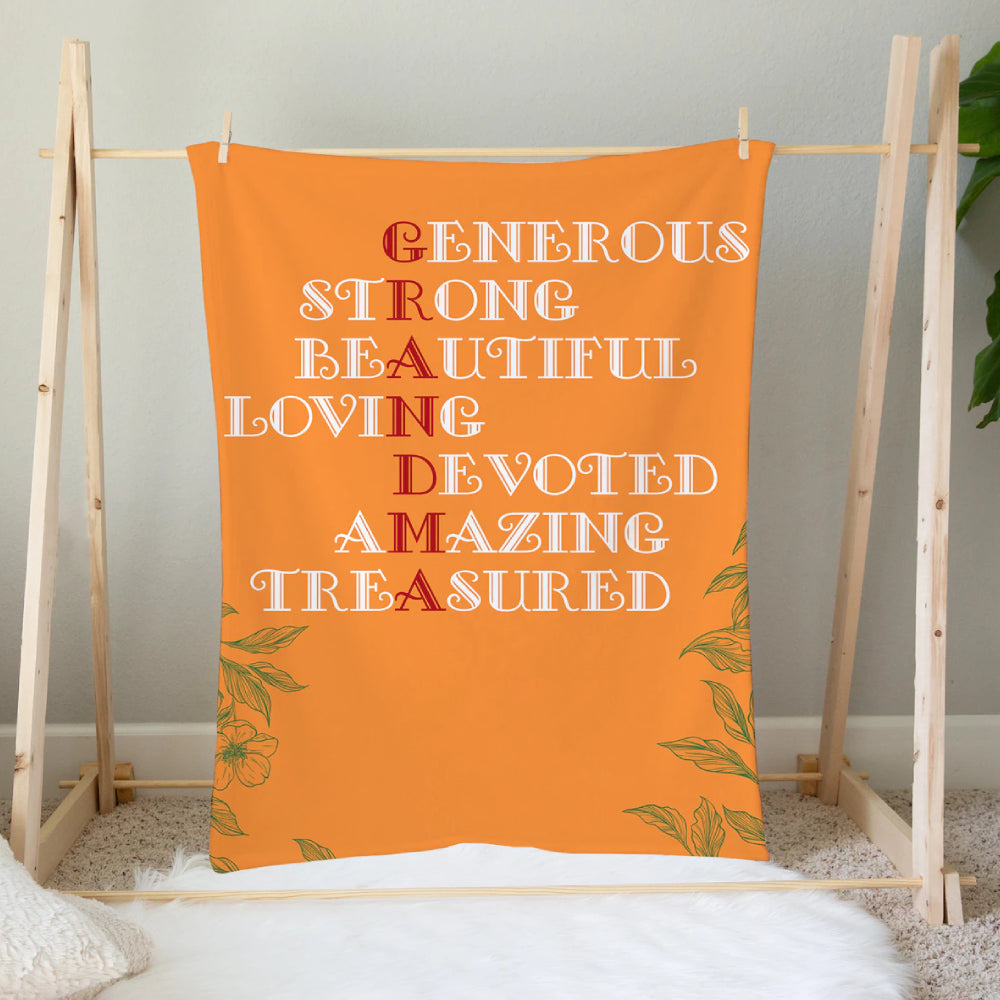 To My Grandma Genrerous Strong Beautiful My Grandma Fleece Blanket Gift For Grandparents Gift From Granddaughter Gift For Grandson Home Decor Bedding Couch Sofa Soft and Comfy Cozy 1629342089553.jpg