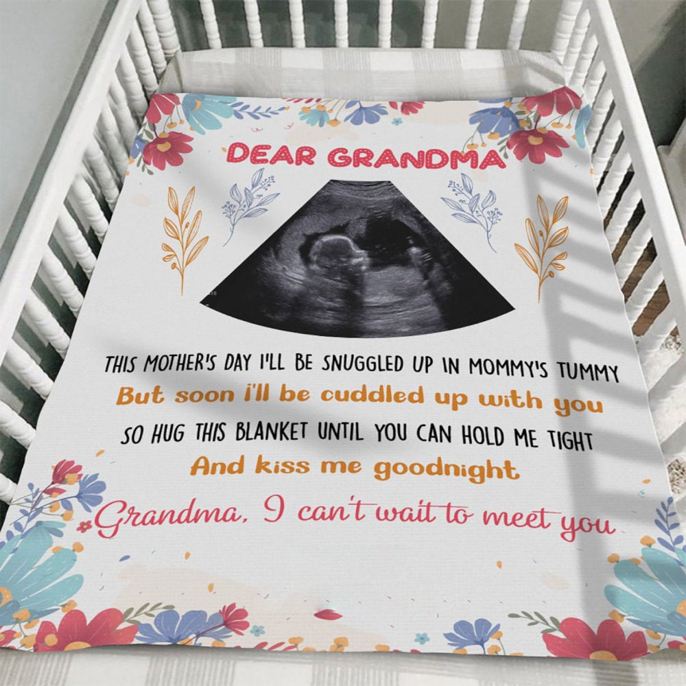 To My Grandma Will Always Be At Home Fleece Blanket Gift For Grandparents Gift From Granddaughter Gift For Grandson Home Decor Bedding Couch Sofa Soft and Comfy Cozy 1629342265837.jpg