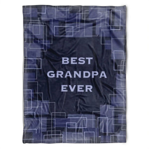 To My Grandpa Best Grandpa Ever Blue Pattern Fleece Blanket Gift For Grandparents Gift From Granddaughter Gift For Grandson Home Decor Bedding Couch Sofa Soft and Comfy Cozy 1629346248646.jpg