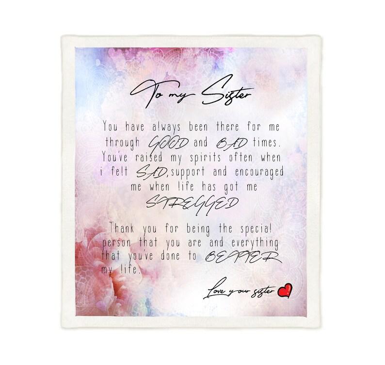 To My Sister You Have Raised My Spirits Fleece Blanket Gift For Sister Birthday Gift Friend Gift For Her Gift Home Decor Bedding Couch Sofa Soft and Comfy Cozy 1629346773268.jpg