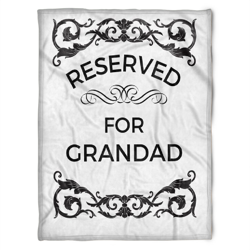 To My Grandpa Reserved For Grandpa Fleece Blanket Gift For Grandparents Gift From Granddaughter Gift For Grandson Home Decor Bedding Couch Sofa Soft and Comfy Cozy 1629347739113.jpg