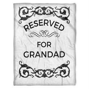 To My Grandpa Reserved For Grandpa Fleece Blanket Gift For Grandparents Gift From Granddaughter Gift For Grandson Home Decor Bedding Couch Sofa Soft and Comfy Cozy 1629347739113.jpg