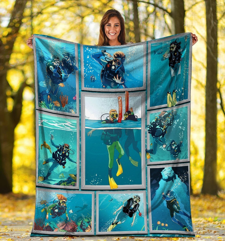 3d Scuba Diving Diver Ocean Blanket Gift For Scuba Diving Lover Birthday Gift Home Decor Bedding Couch Sofa Soft And Comfy Cozy 1629449953112.jpg